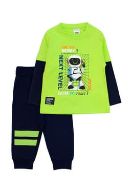 Conjunto Nino Attitude 2620160 Verde Limon Verde 3-6 MESES