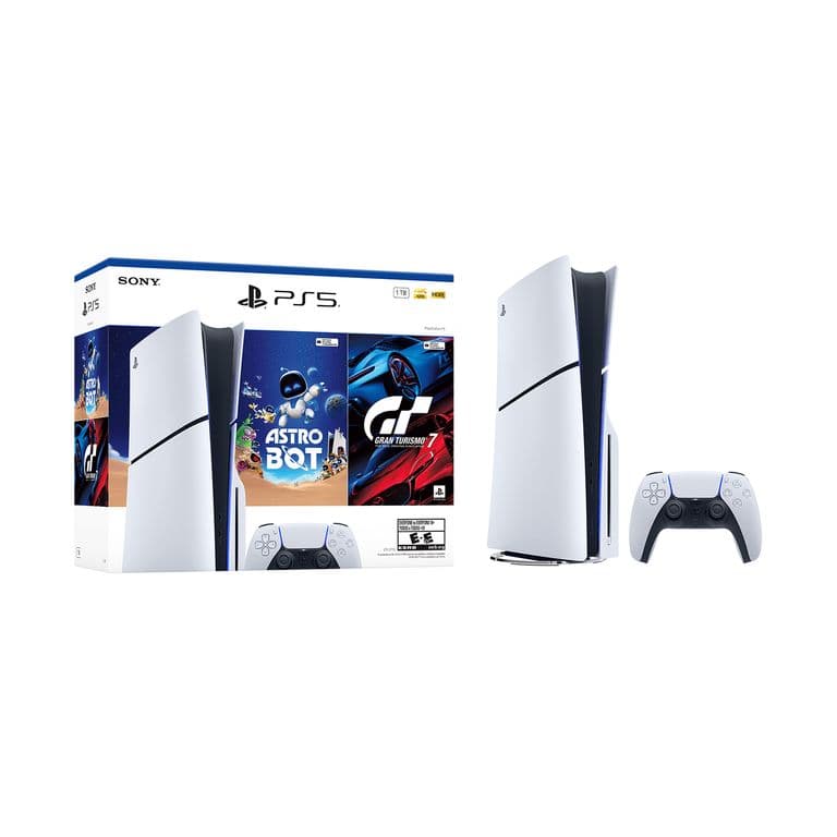 Paquete de consola PlayStation 5 edicion estandar con ASTRO BOT y Gran Turismo 7