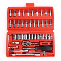 Juego de Dados 46 Piezas con Chicharra 1/4 Profesional