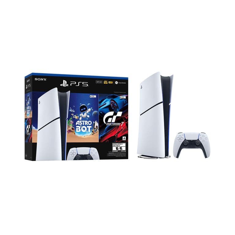 Paquete de consola PlayStation 5 edicion digital ASTRO BOT y Gran Turismo 7
