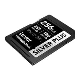 Memoria Sd 256gb Silver Plus Sdxc U3 V30 4k 255mbs