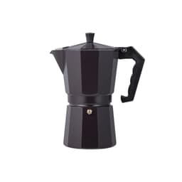 Cafetera Italiana Premium 9 Tazas Aluminio Charcoal