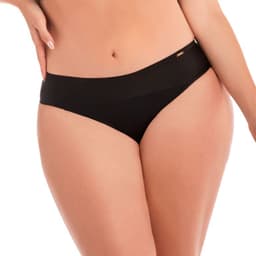 CALZON BIKINI CON PIERNA SIN COSTURAS Negro S