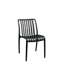 Silla Apilable de Exterior Habana Negro