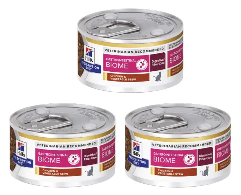 3X Alimento Prescription Diet Para Gato Lata 82g CU