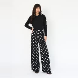 Palazzo Aura Negro Lunares - Diseno Chileno - Negro S
