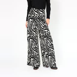 Palazzo Aura Negro Zebra - Diseno Chileno - Animal Print S