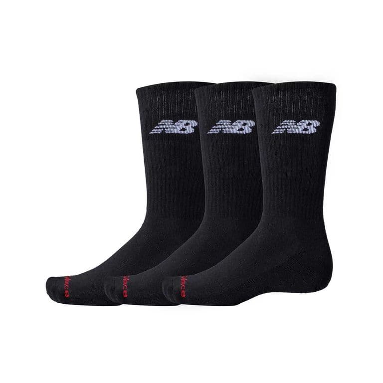 Calcetines 3 Pares Unisex Everyday Cushion Negro Negro S