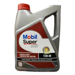 Lubricante Motor 15w40 Super 1000 4 Lts.