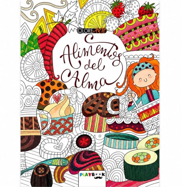 Alimentos del alma - Libro para colorear