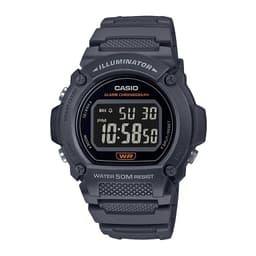 Reloj W-219H-8B W219H8B Hombre Digital Resina Deportivo Gris TALLA UNICA