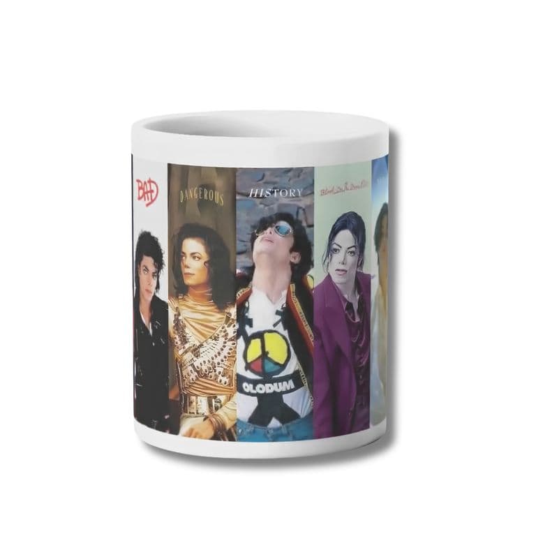 Tazon Michael Jackson History Taza Sublimada 325ml