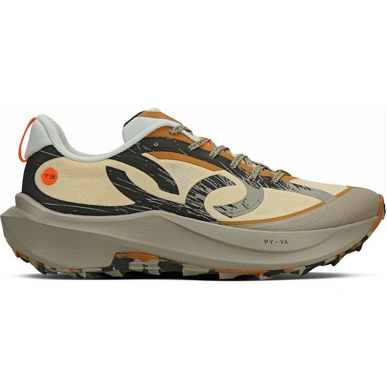 Zapatilla Mujer Trail Running CORRE TRILHA 3 Crema/Multi Beige 40
