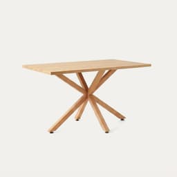 Mesa Comedor Argo Rectangular 140cm Natural Madera clara