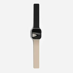 Correa Snap Duo para Apple Watch 38 40 41 42mm Negro Blanco