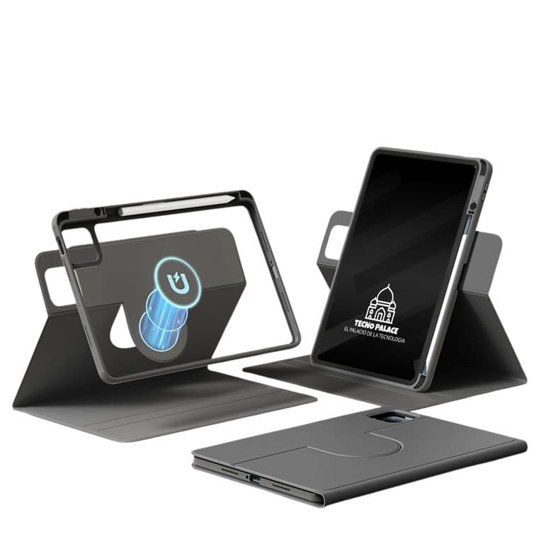Funda Libro Rotativa 360 Para iPad 10.2 7ma/8va/9na - Negro