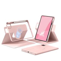 Funda Libro Rotativa 360 Para iPad A16 (11Gen) / 10 Gen - Rosado