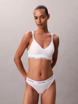 Brasier Icon Cotton Modal Blanco Blanco S