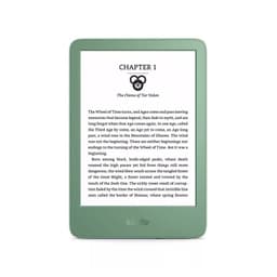 Lector Kindle 6 16GB E-Reader Pantalla E-Ink 300 ppi Luz Ajustable WiFi Matcha