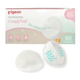 Protectores De Lactancia Comfy Feel Aloe Vera + Suave