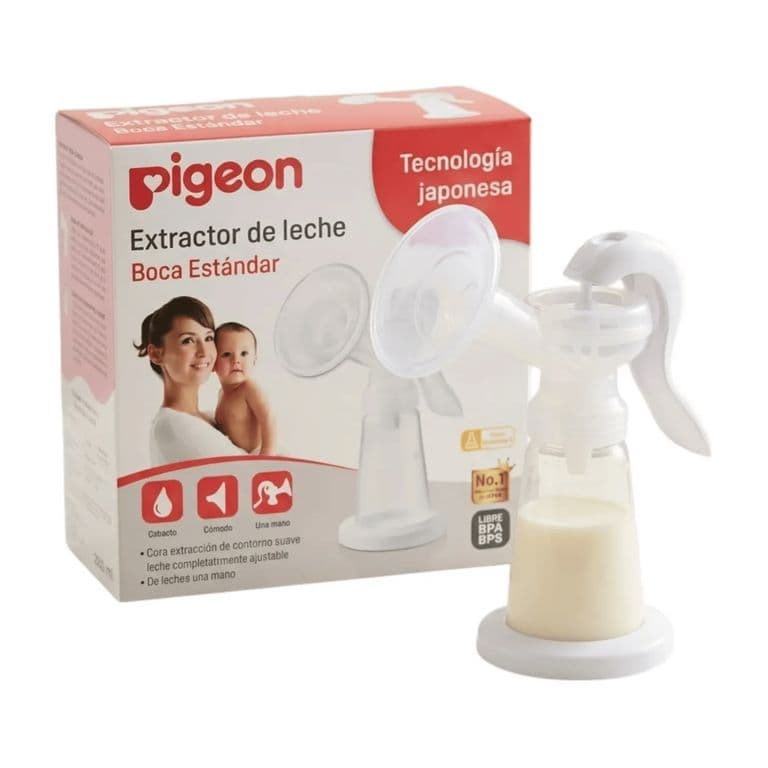 Extractor Saca Leche Manual Boca Estandar Libre Bpa