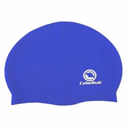 GORRO DE SILICONA AZUL