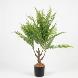 Planta artificial decorativa helecho realista premium 77 cm