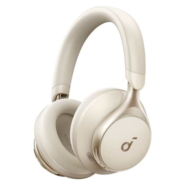 Audifonos Over Ear Space One NC Soundcore Crema Beige