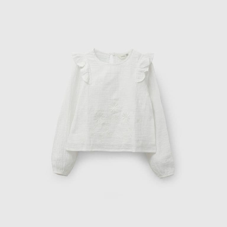 Blusa para Nina Crema Crema 3-4 ANOS
