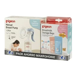 Bolsas Leche Materna 25u 180ml + Extractor Manual 2 Fases