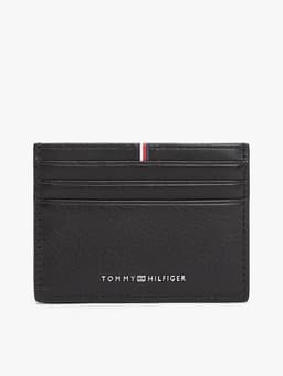 Tarjetero Corporate De Cuero Negro Negro TALLA UNICA