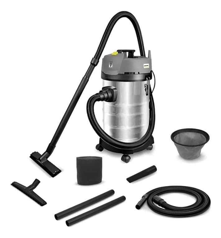 Aspiradora Industrial De Tacho Karcher Professional Nt 301 30l Acero Inoxidable
