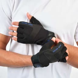 Guantes Para Pesas Hombre Azul Azul L