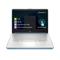 Notebook Intel N150 4GB 128GB 14 HD Tactil W11 Azul Luna
