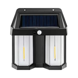 Lampara Solar Doble LED Sensor Movimiento Exterior IP65