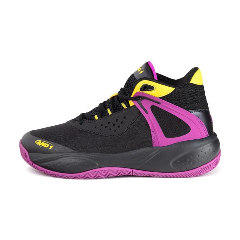 Zapatillas Ninos Revel Mid Negro Morado Negro 34