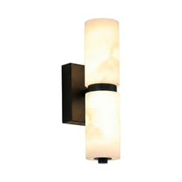 APLIQUE LINZ NEGRO ALABASTRO LED 6W 3000K