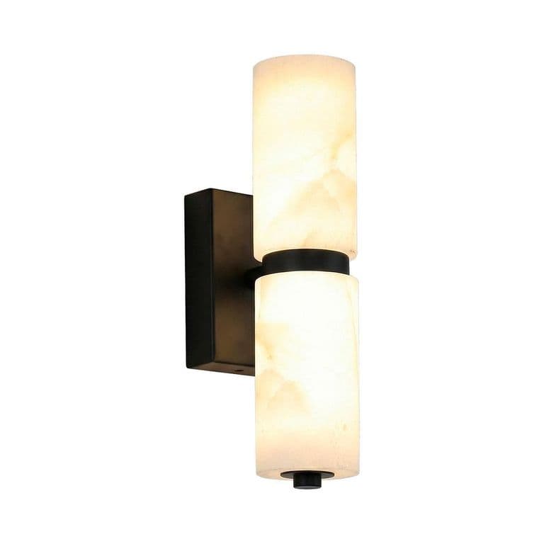 APLIQUE LINZ NEGRO ALABASTRO LED 6W 3000K