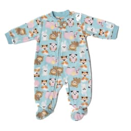 Enterito Polar con Animalitos Bebe Celeste 12-18 MESES