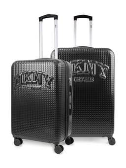 Pack 2 Maletas Donna Karan Hot Town M 20k + L 23k negra Negro L