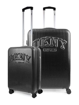 Pack 2 Maletas Donna Karan Hot Town S 10k + L 23k negra Negro L