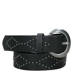 Cinturon Mujer Tachas Negro Negro S