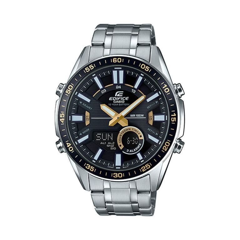 Reloj EFV-C100D-1BV Hombre Plateado TALLA UNICA