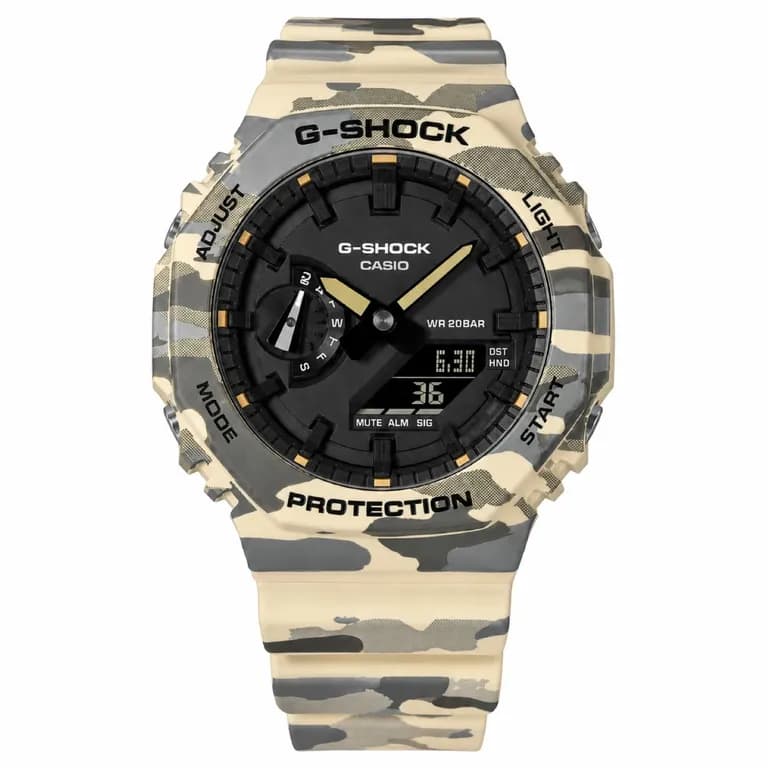 Reloj GA-2100CM-5ADR Hombre Verde TALLA UNICA