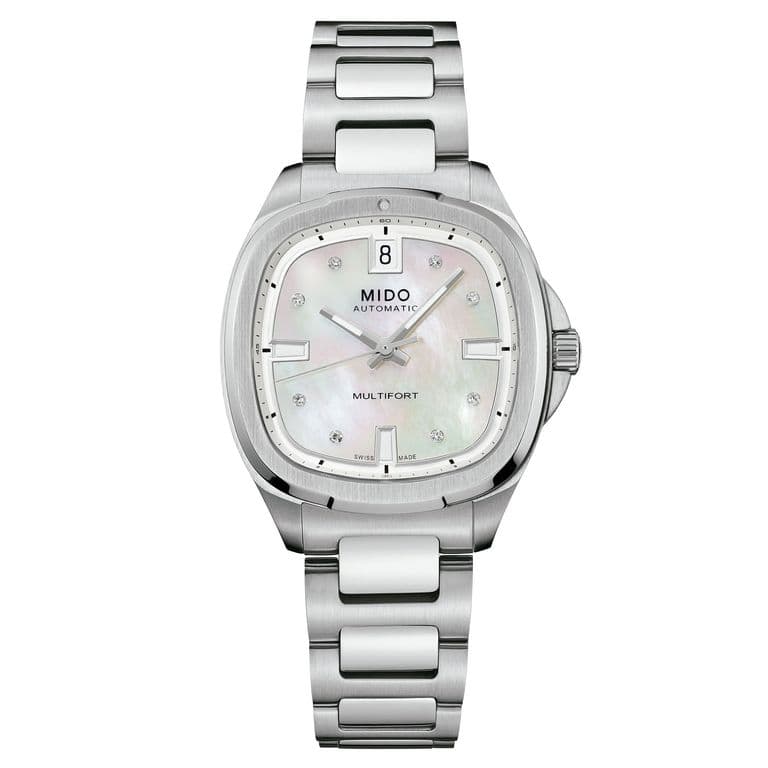 Reloj Multifort TV 35 Acero Plateado TALLA UNICA