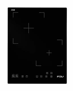 Encimera Vitroceramica Black 2 Quemadores 35 cm