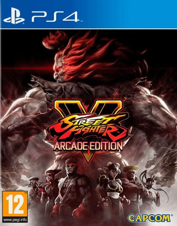 Street Ifghter V Arcade Edition Europeo - PS4