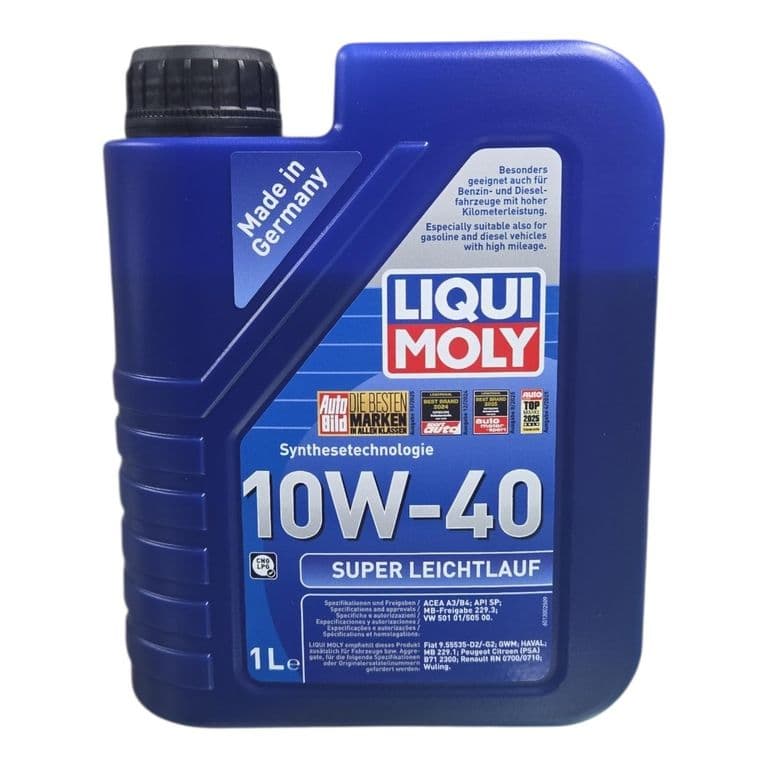 Aceite de Motor 10W 40 Sintetico Leichtlauf 1lt