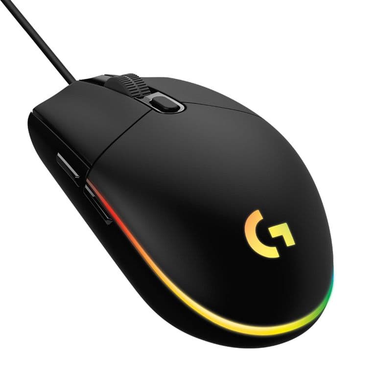 Mouse Gamer G203 Lightsync Negro Negro