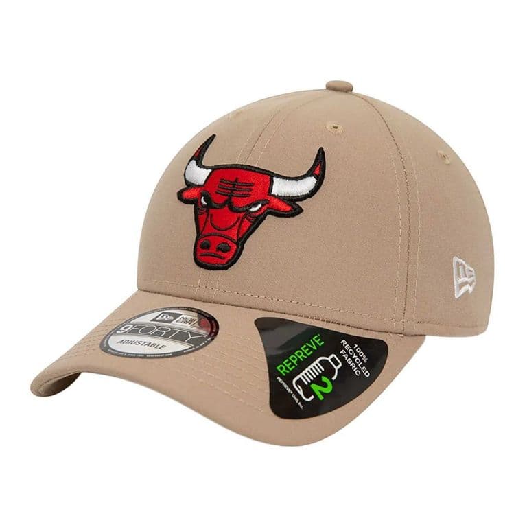 Jockey 9forty NBA Chicago Bulls Repreve Beige Beige TALLA UNICA